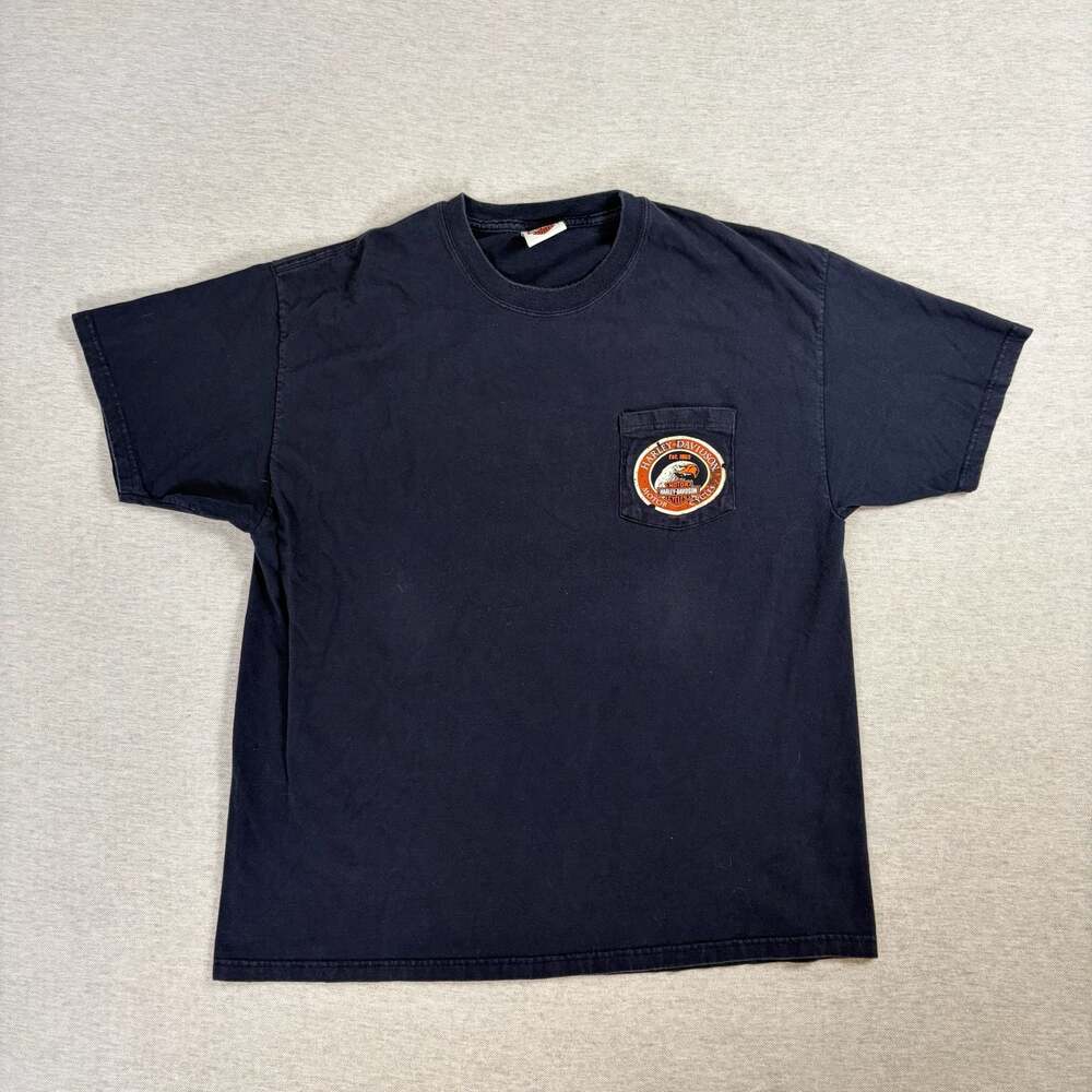 Harley-Davidson Legacy Effingham, IL Black Pocket T-Shirt
